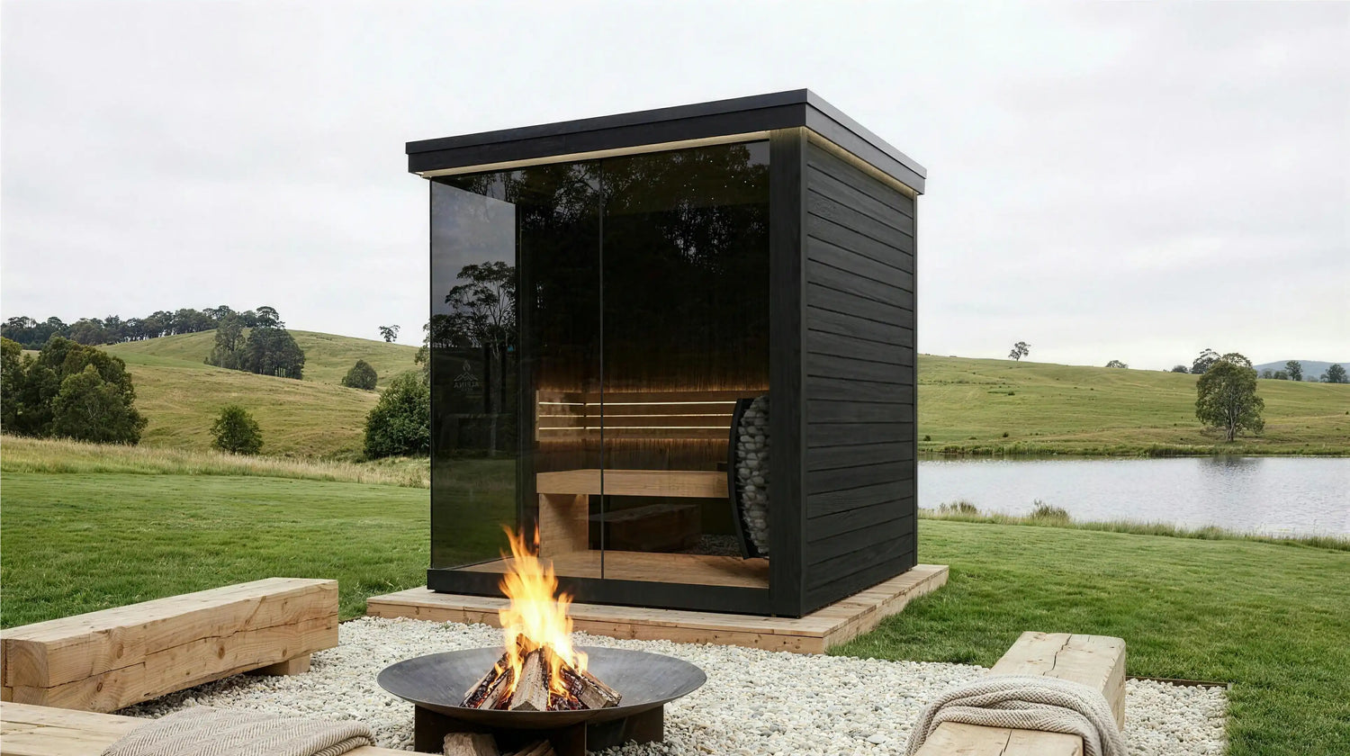 Nexo Outdoor Sauna: Luxury Wellness Meets Modern Design